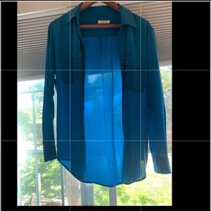 Equipment Femme Button Down Signature Blouse S